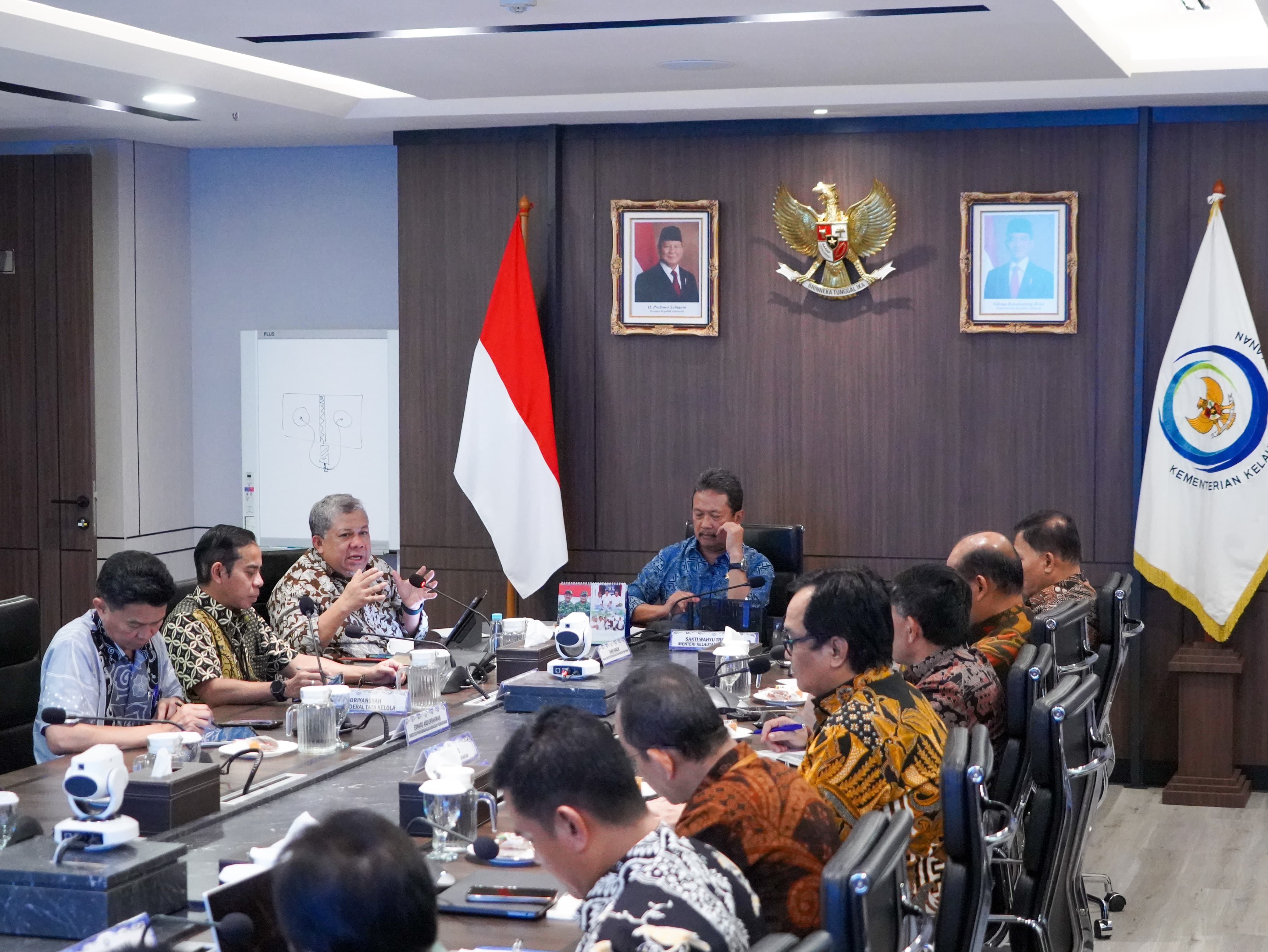 Wamen KP Menerima Wakil Menteri Perumahan
