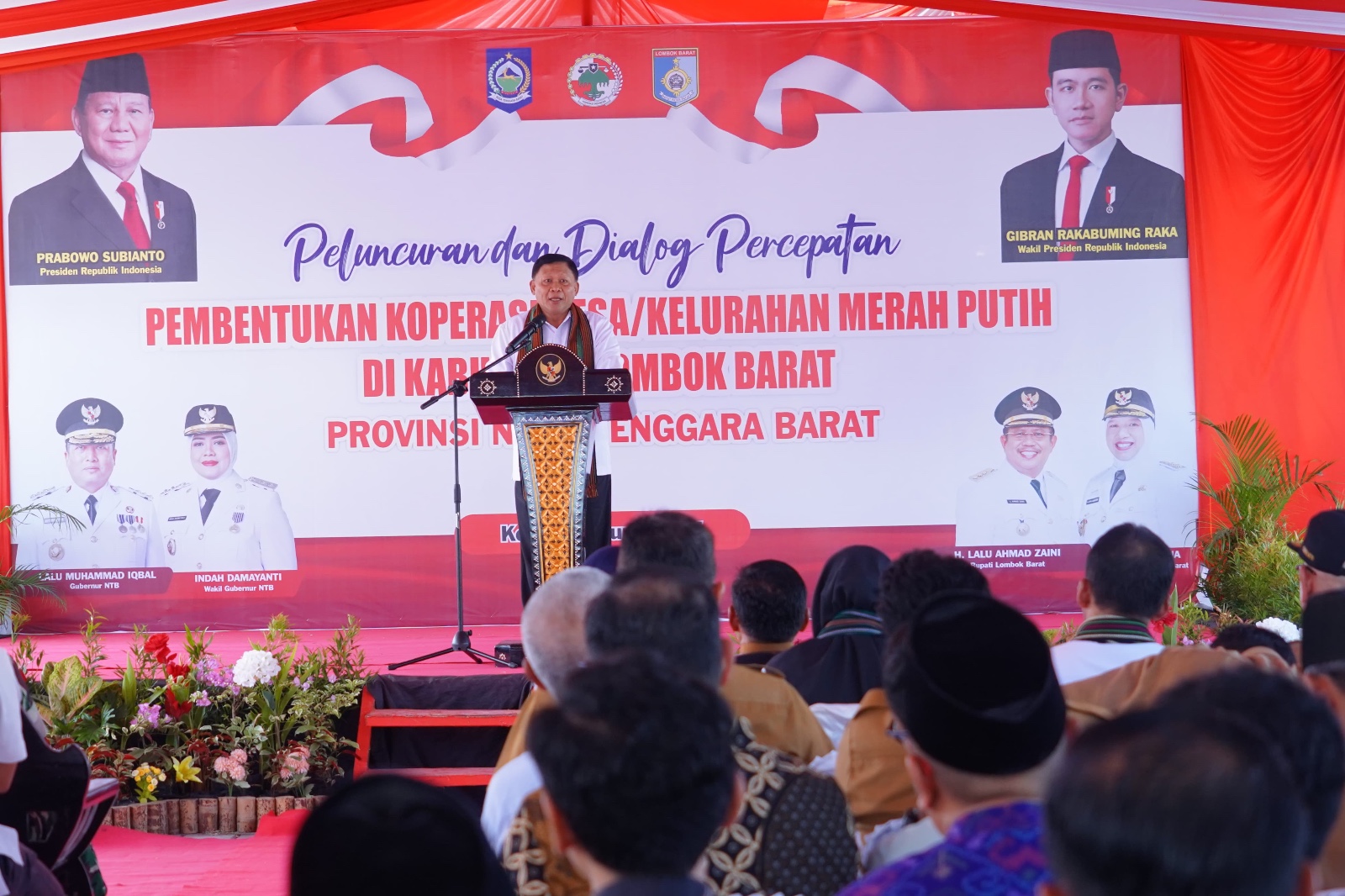 Kopdeskel percontohan Merah Putih Desa